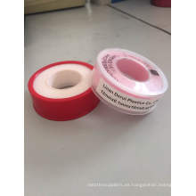 Cinta de cinta adhesiva de 12 mm de PTFE con cinta de teflón con Outershell rojo